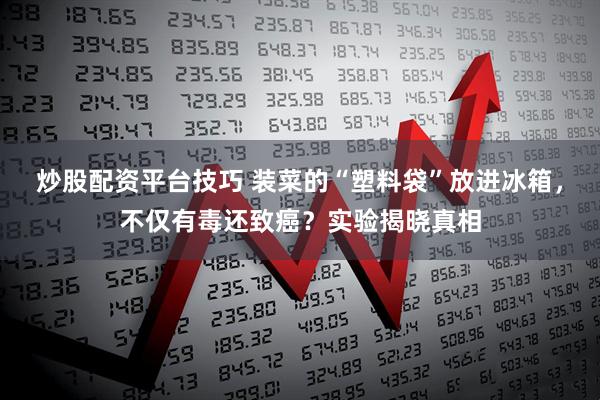 炒股配资平台技巧 装菜的“塑料袋”放进冰箱，不仅有毒还致癌？实验揭晓真相