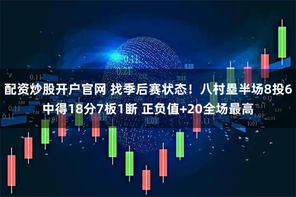 配资炒股开户官网 找季后赛状态！八村塁半场8投6中得18分7板1断 正负值+20全场最高