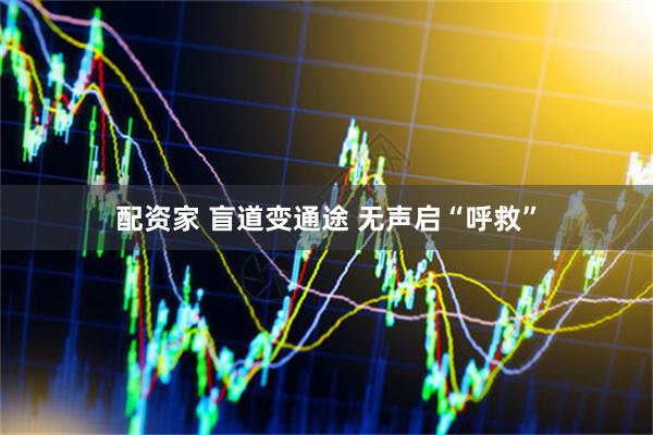 配资家 盲道变通途 无声启“呼救”